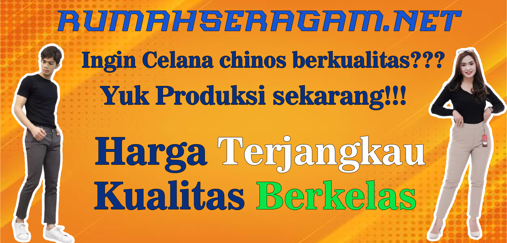 konveksi celana chinos