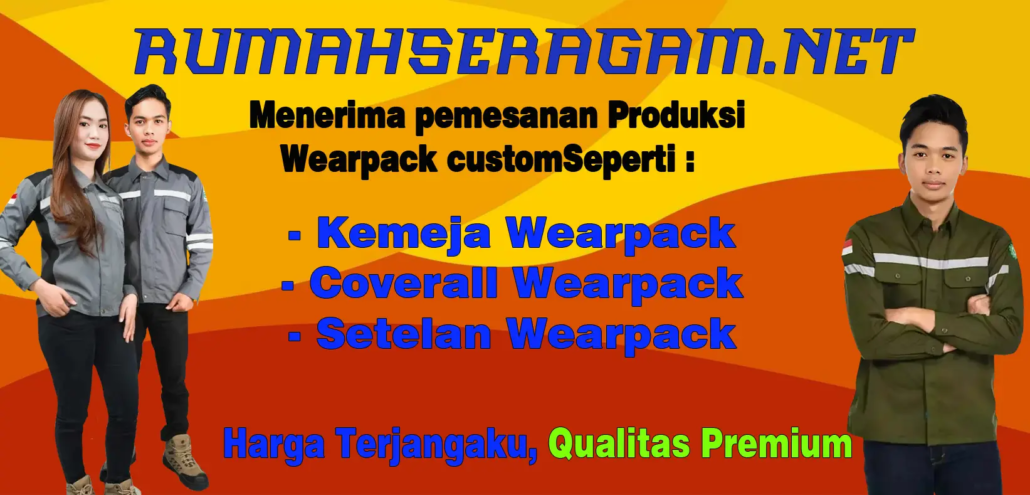 Konveksi wearpack safety custom