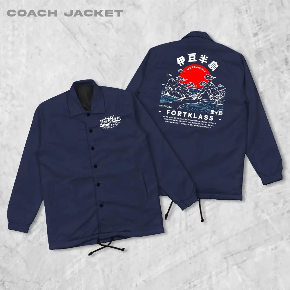 Desain Jaket Custom coach