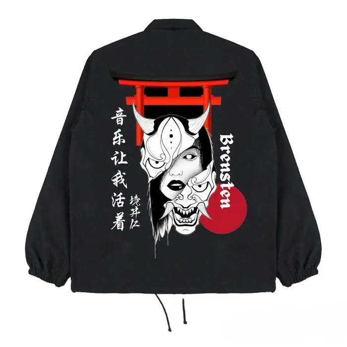 Desain Jaket Custom coach