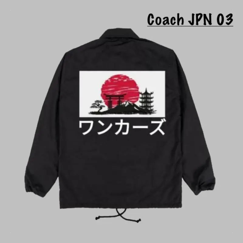 Desain Jaket Custom coach