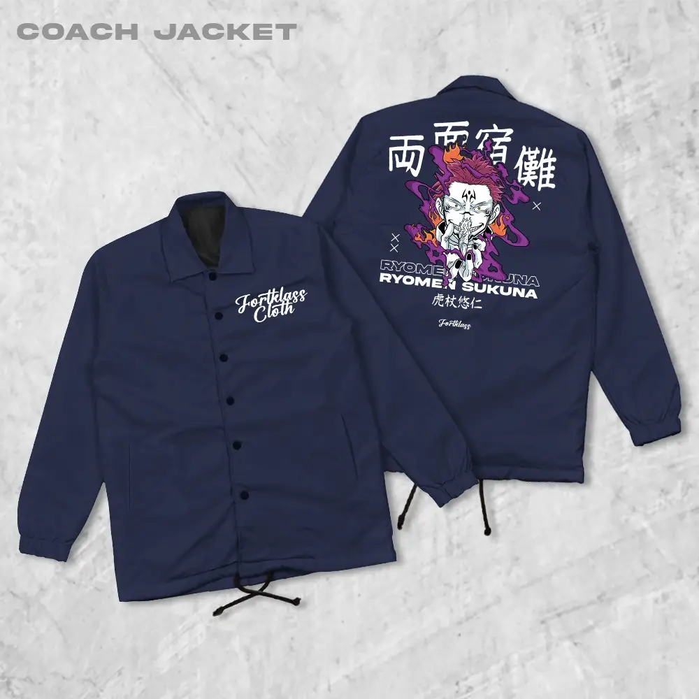 Desain Jaket Custom coach