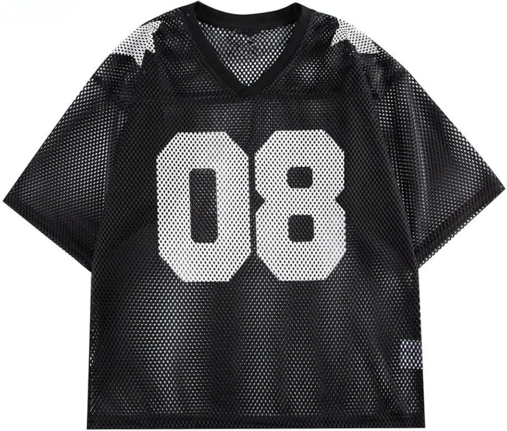 model Jersey kombinasi mesh