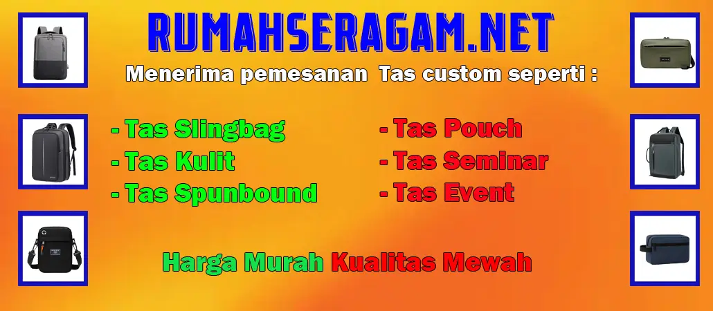 Banner Tas Konveksi Tas Bandung