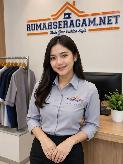 Tampilan seragam kerja