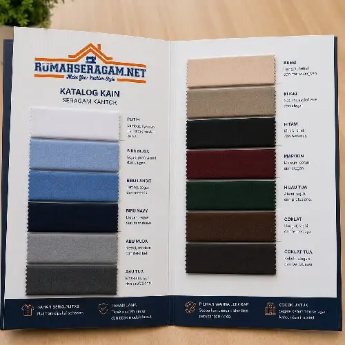 Pilihan warna seragam kerja