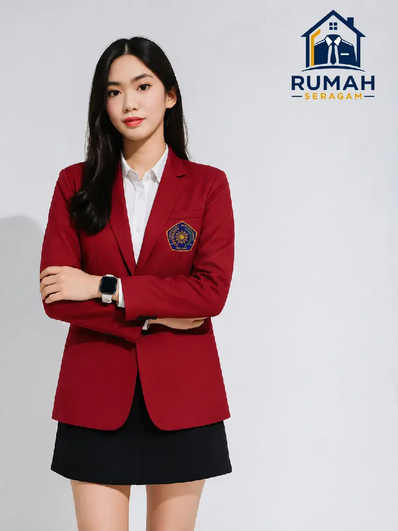 Konveksi almamater merah Konveksi almamater merah