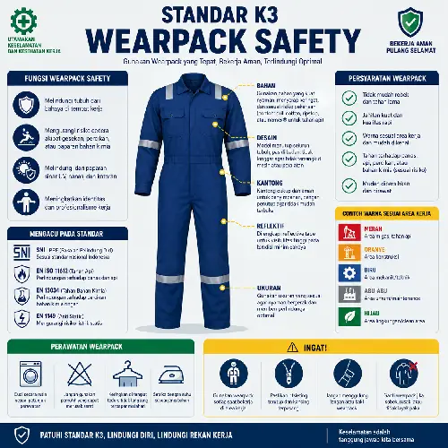 Harga wearpack custom 