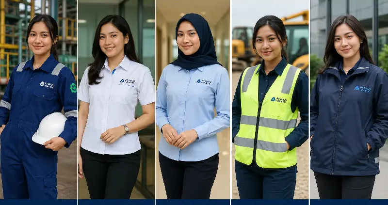 Baju seragam kerja