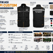 Spesifikasi rompi Custom